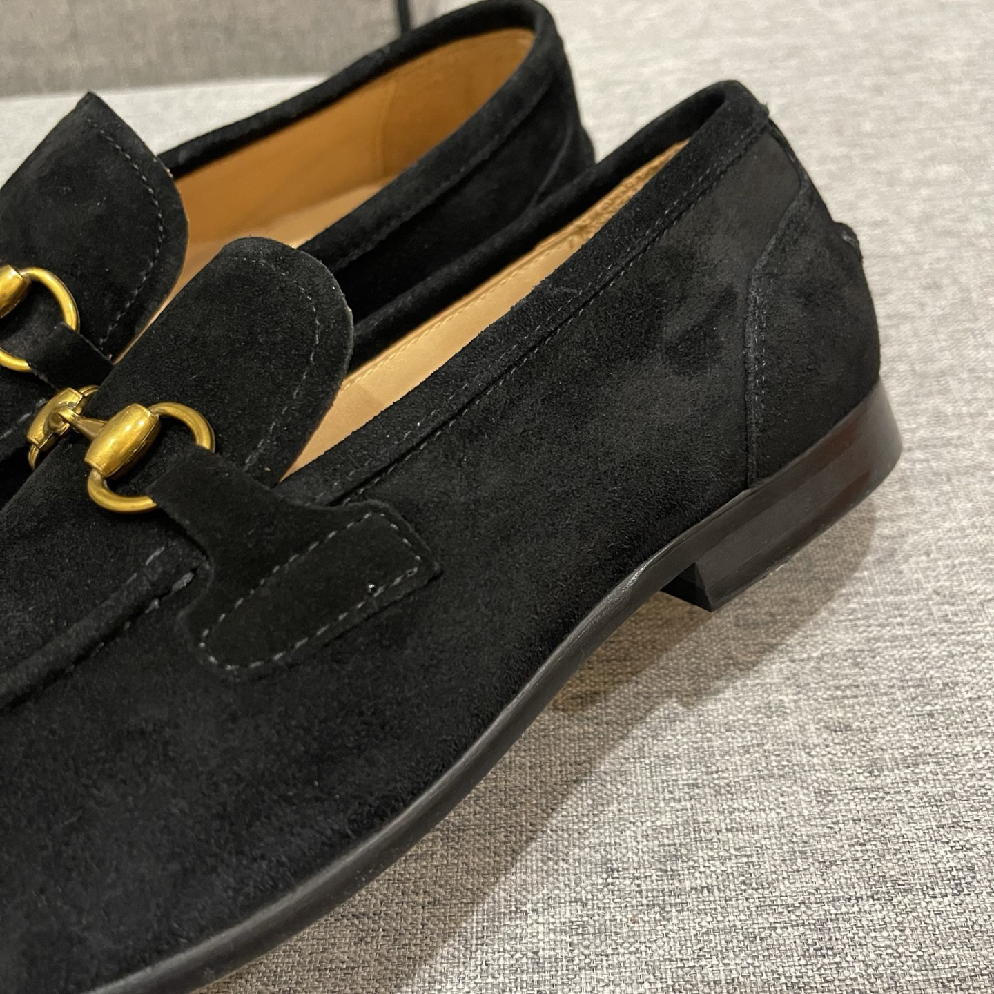 Gucci men's leather shoes-26