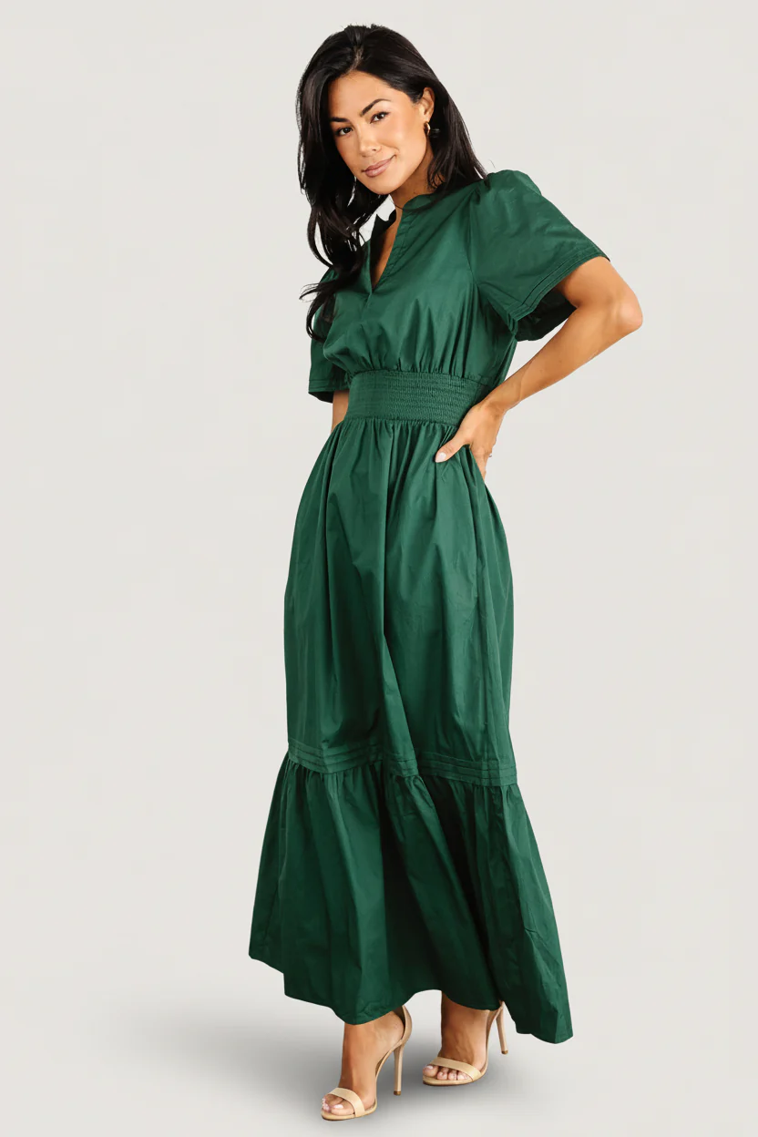 Vera Maxi Dress | Emerald