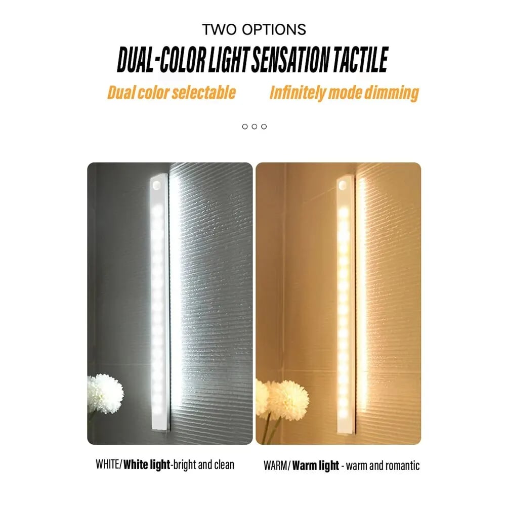 🎁HOT SALE 49% OFF🔥-💡Punch-free Smart Sensor Magnetic Rechargeable LED Lights