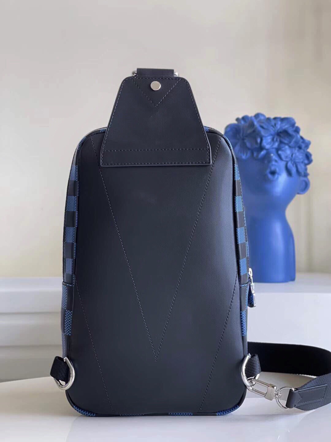 Nice Price Louis Vuittion N50024 Avenue Slingbag Navy Damier Infini 3D Cowhide Leather