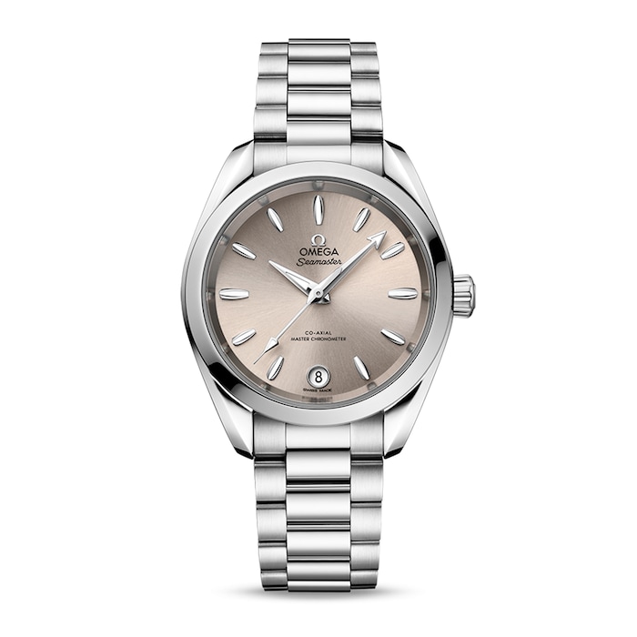 Seamaster Aqua Terra 150m Co-Axial Master Chronometer 34mm Ladies Watch Ivory
