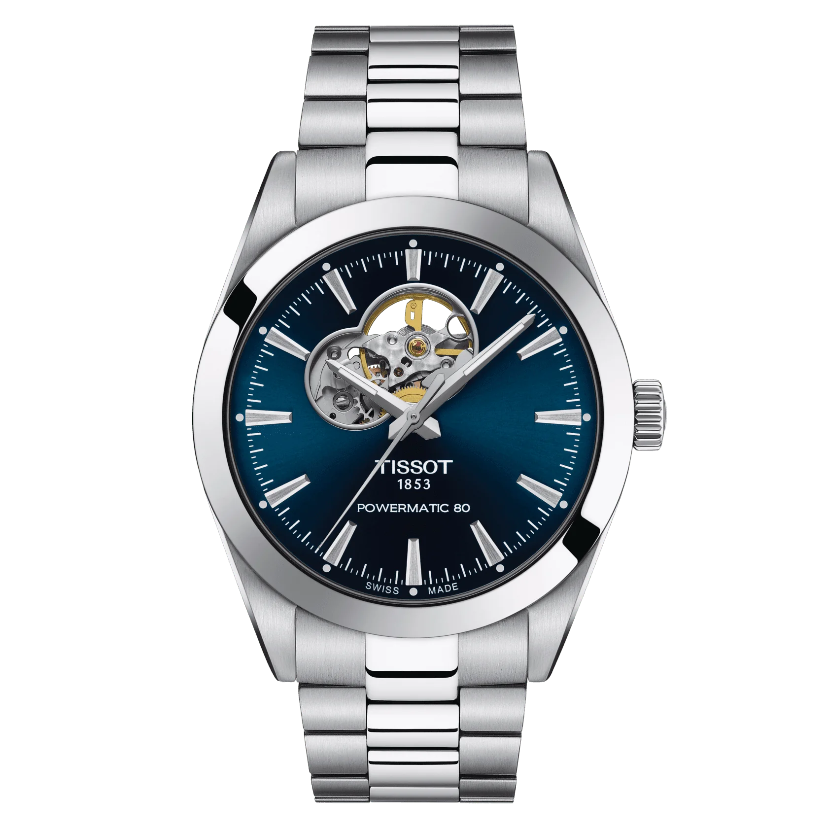 Gentleman Powermatic 80 Open Heart T1274071104101