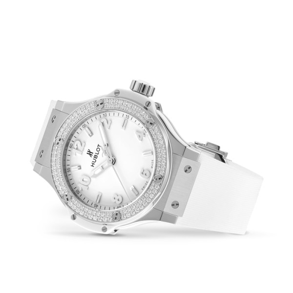 Big Bang Women Quartz White Rubber Watch 361.SE.2010.RW.1104