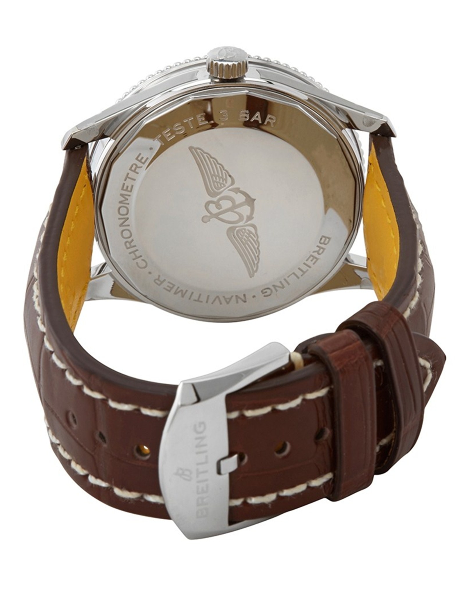 Navitimer Blue Dial Brown Leather Strap A17326211C1P1