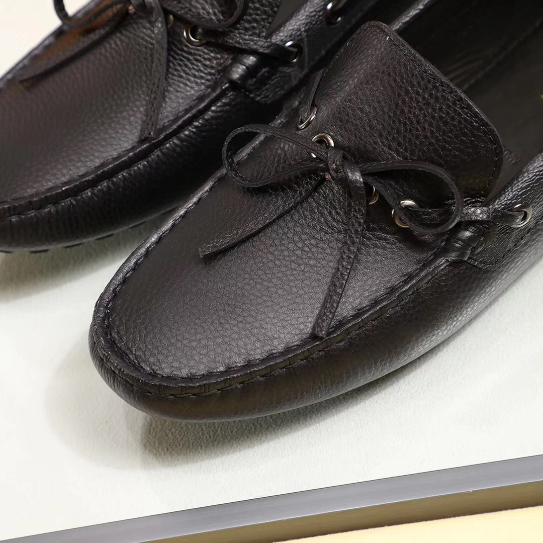 LV women's leather shoes-24