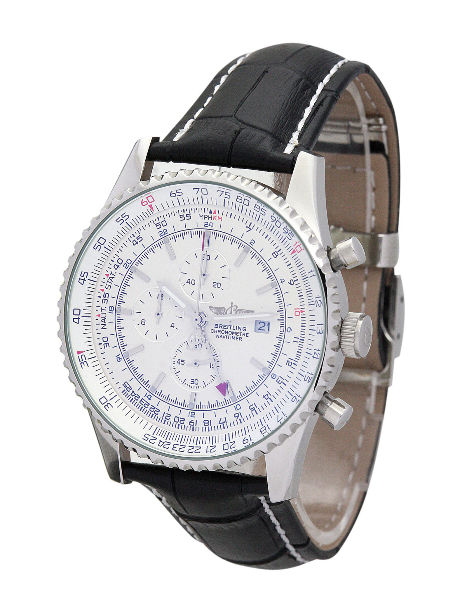 Navitimer World White Case Stick Markers A24322