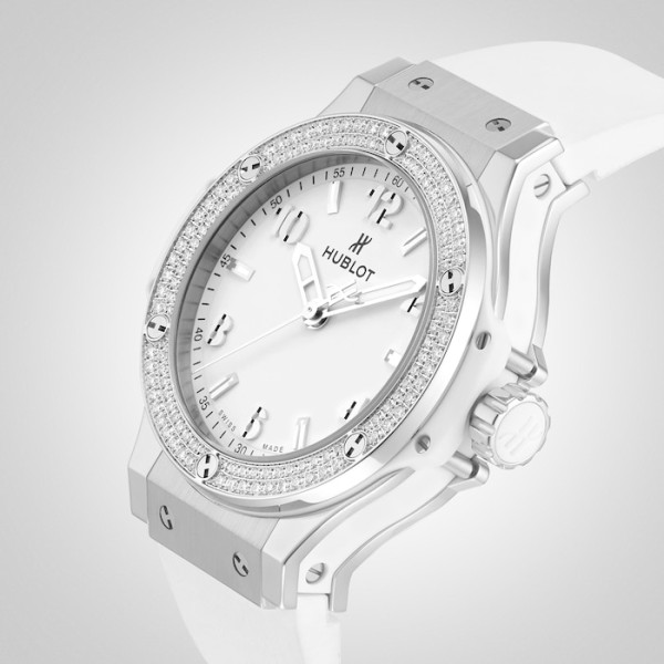 Big Bang Women Quartz White Rubber Watch 361.SE.2010.RW.1104