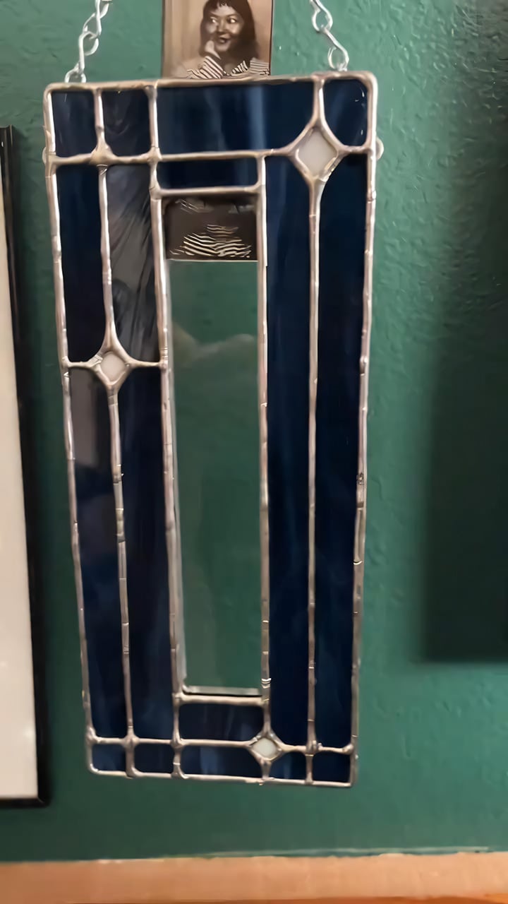 ✨Handmade Stained Glass Photobooth Frame