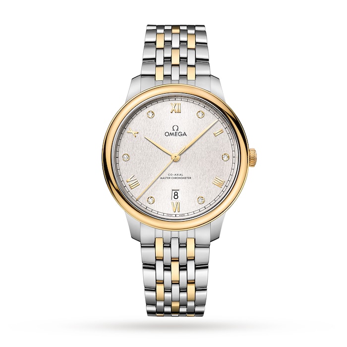De Ville Prestige Co-Axial Chronometer 40mm Mens Watch Silver