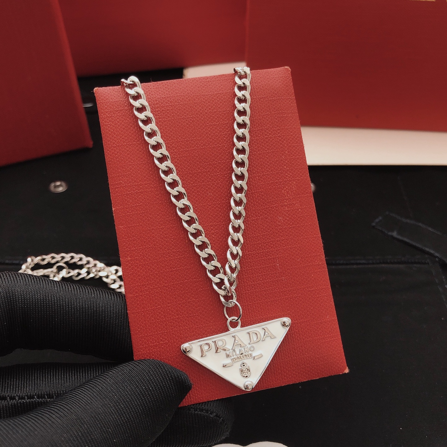 Prada necklace-47