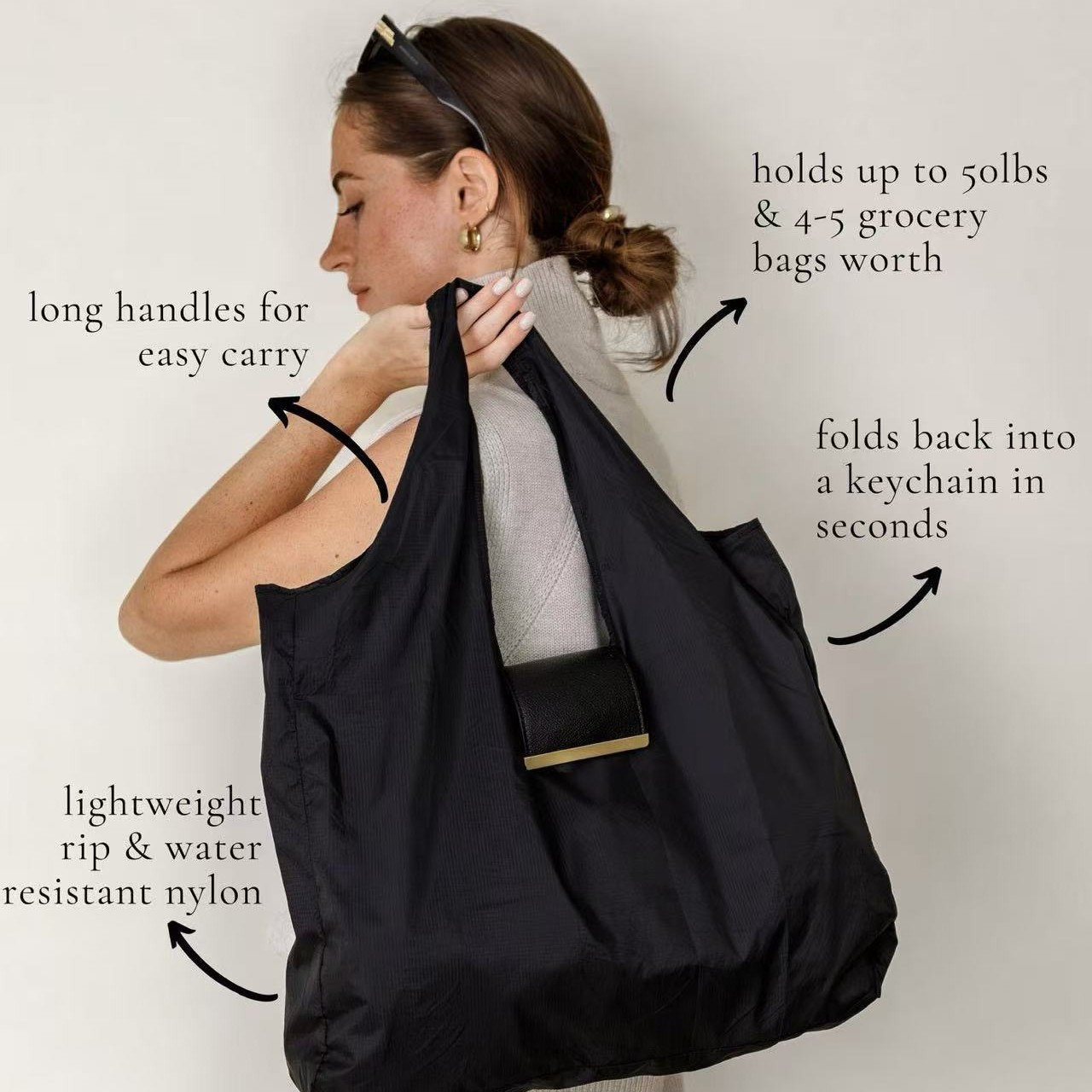 🔥Last Day 60% OFF🎁The Best Gift - Keychain Tote