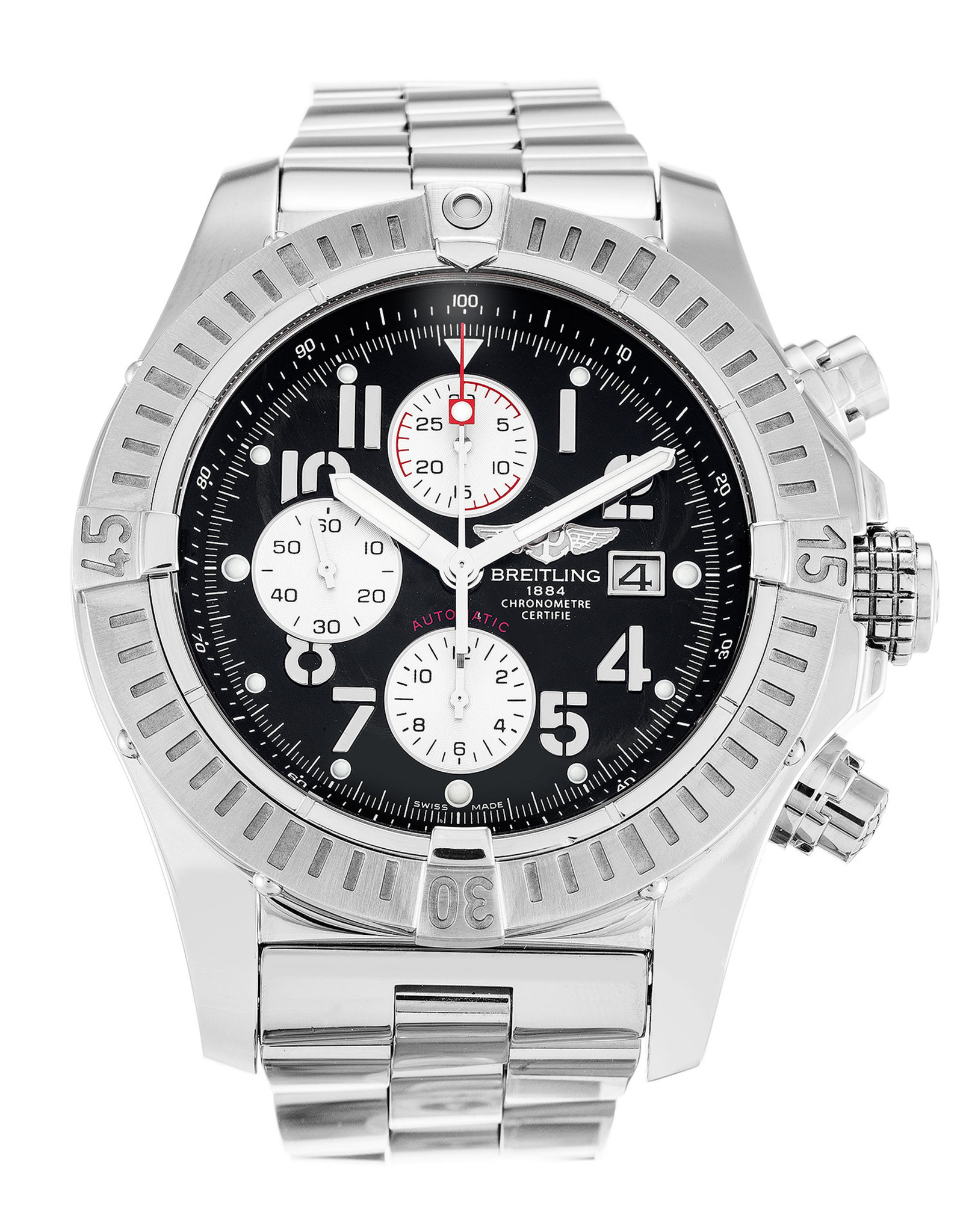 Super Avenger Black Dial Number Markers A13370