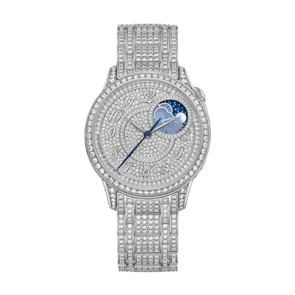 Vacheron Constantin Egerie Moon Phase Jewellery Watch Ref 8016F/126G-B499