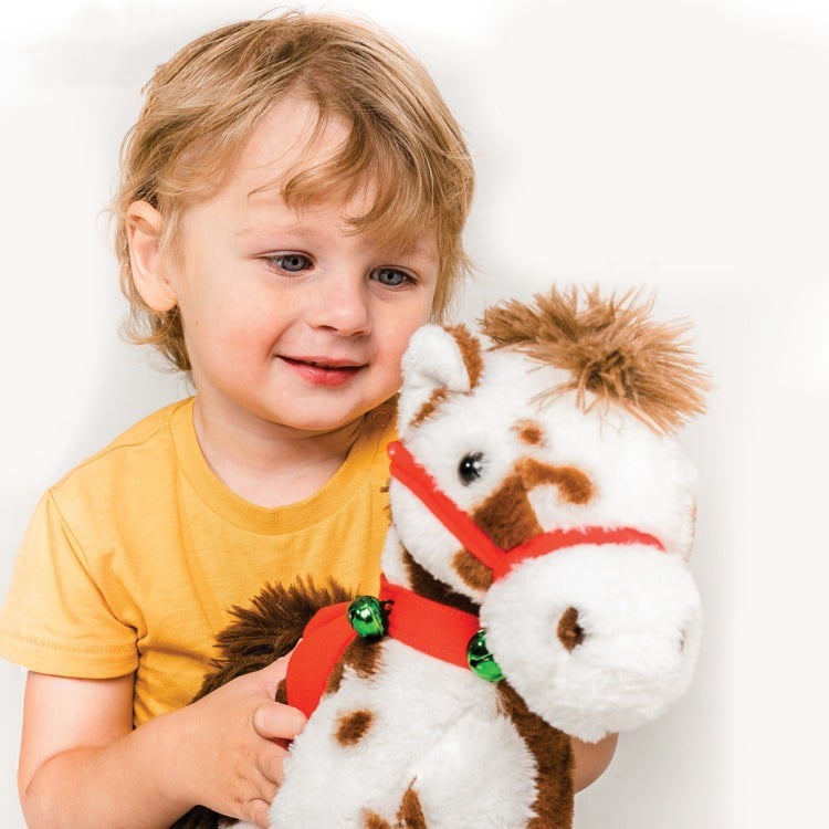 🎄2025 New Year Hot Sale🎁Spotted Electric Plush Horse