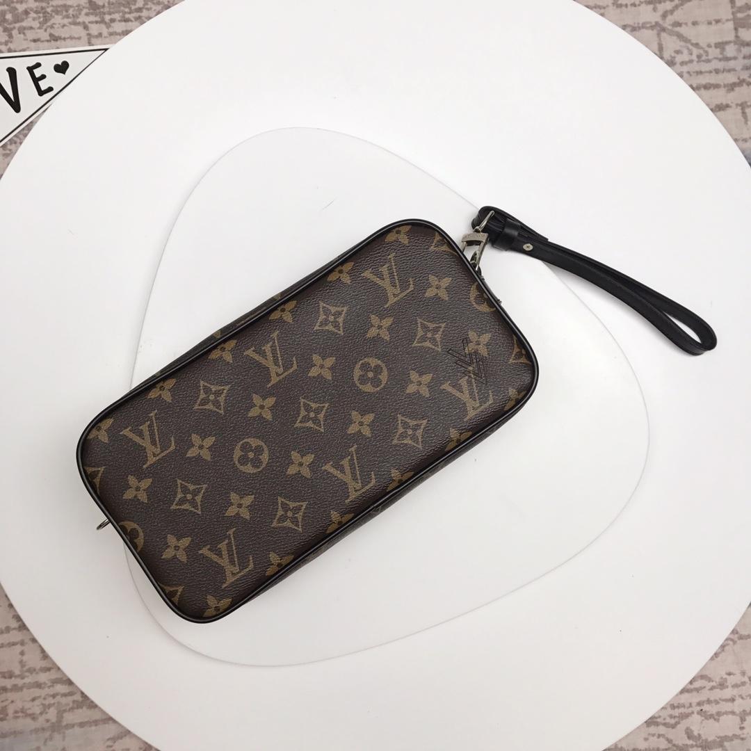 Louis Vuitton M47543 Men Clutch Bag Monogram