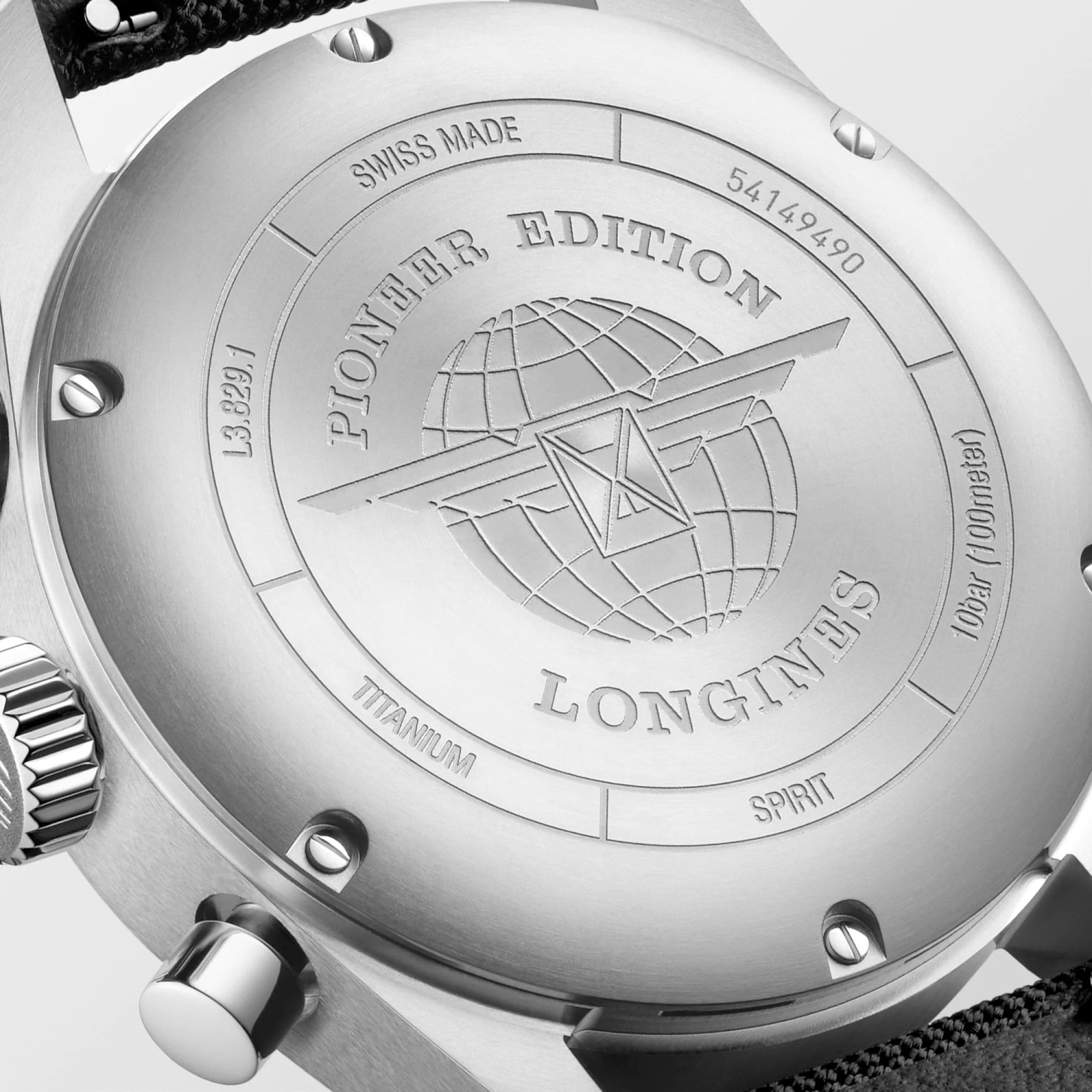 Spirit 42MM Pioneer Edition Titanium Watch Black Green L38291532