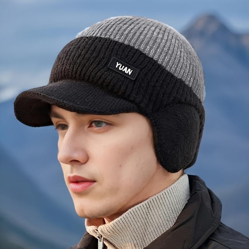 💥2025 HOT SALE❄️ Men's Winter Knitted Earflap Hat