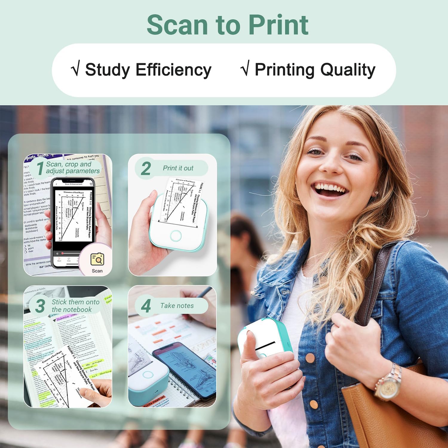 Memoking Print Pods Mini Printer