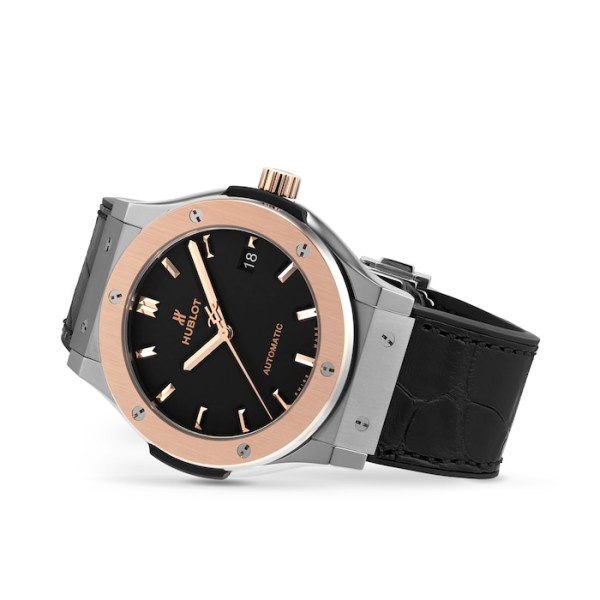 Classic Fusion Men Automatic Black Alligator Watch 511.NO.1181.LR