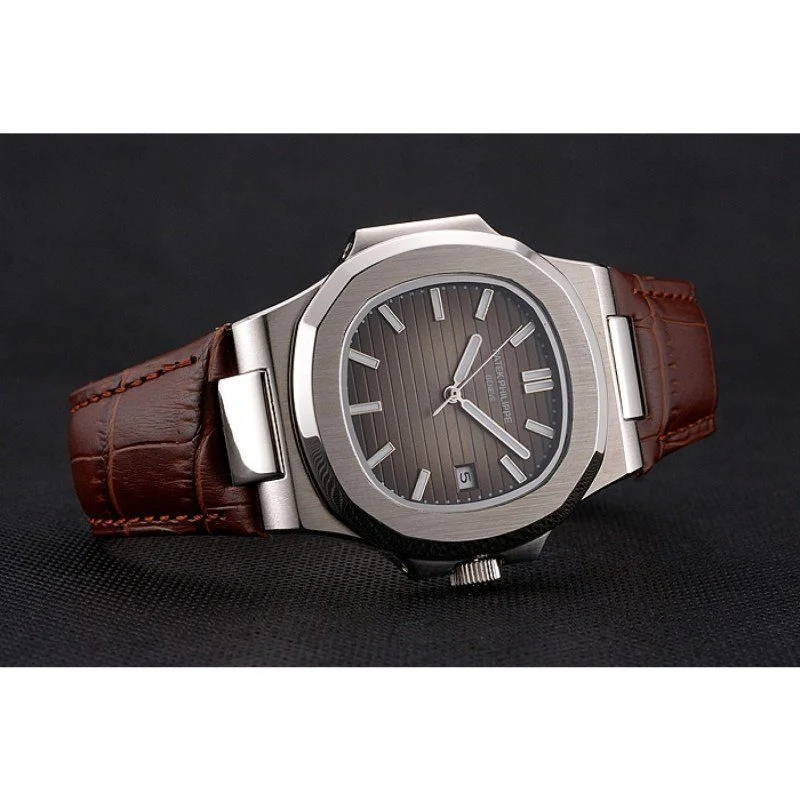 Nautilus 5711G-011 Dial Black 40 mm, Stainless Steel