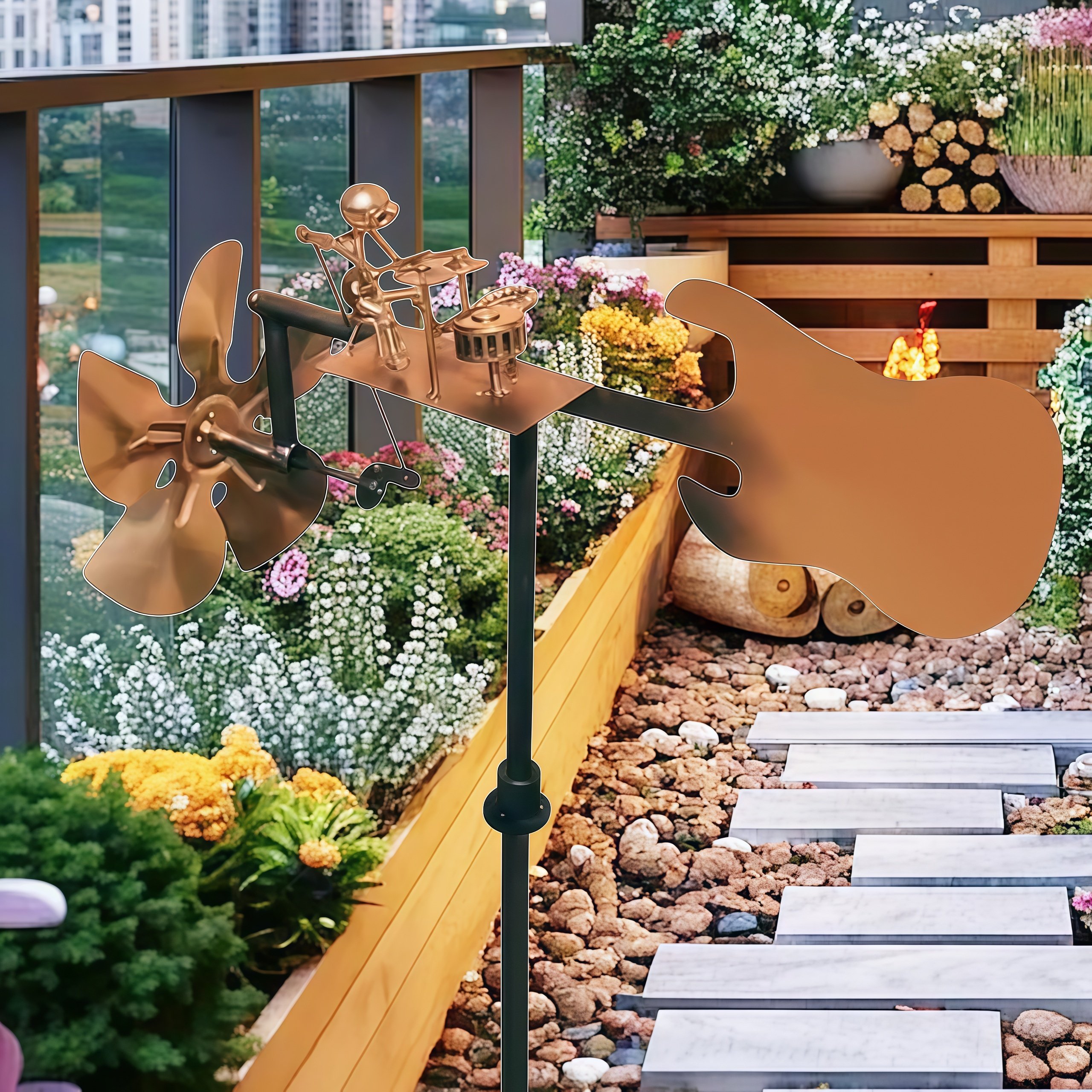 🔥Last Day 49% OFF🥁Limited Handmade Windmill with Pole🎸