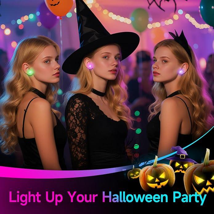 🔥Christmas Early Discount 49% Off✨LED Earrings, Light Up Stud Earrings