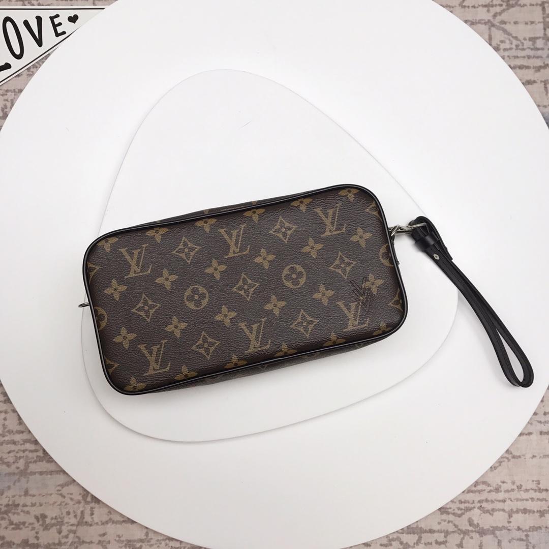 Louis Vuitton M47543 Men Clutch Bag Monogram