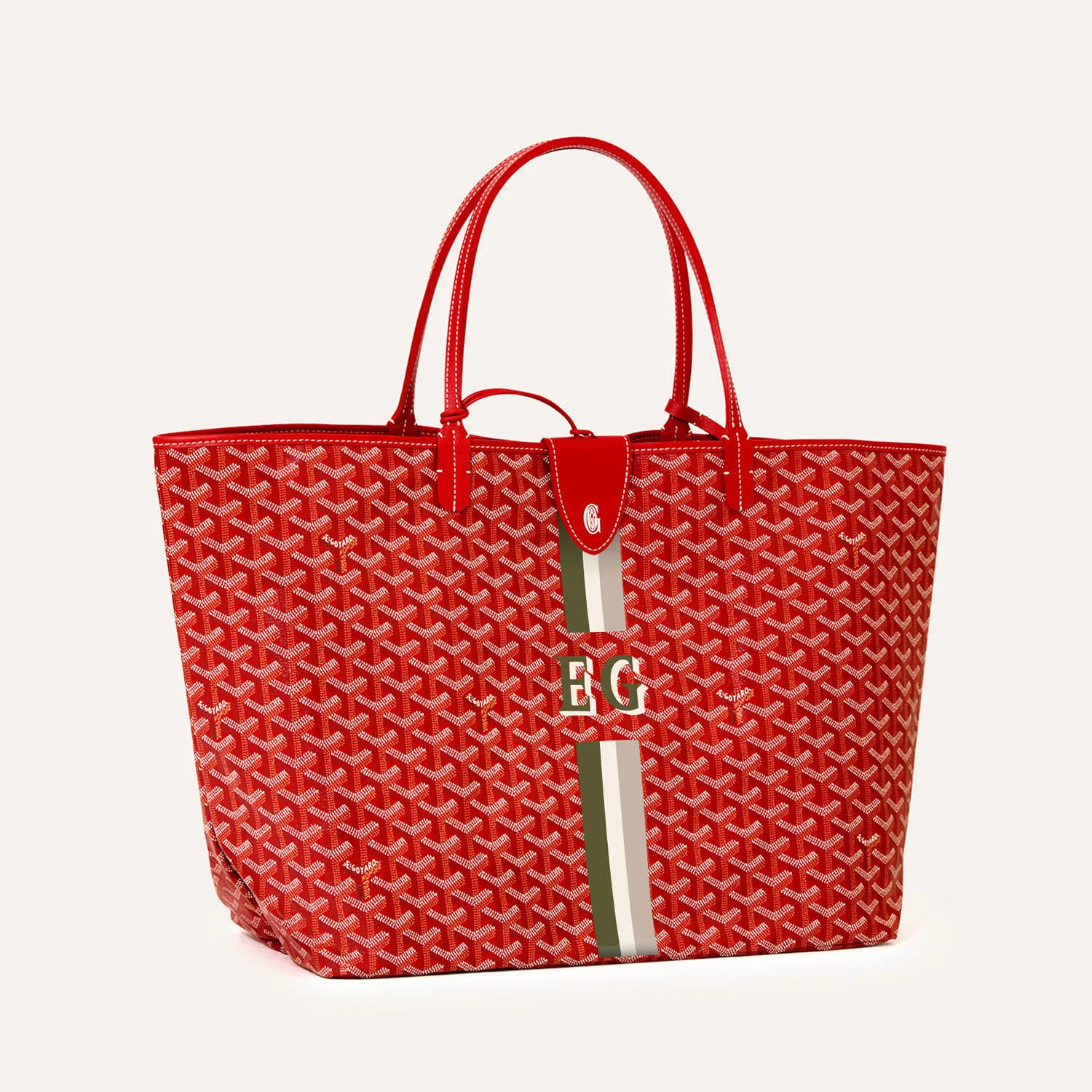 Saint Louis GM bag Stripes and Initials