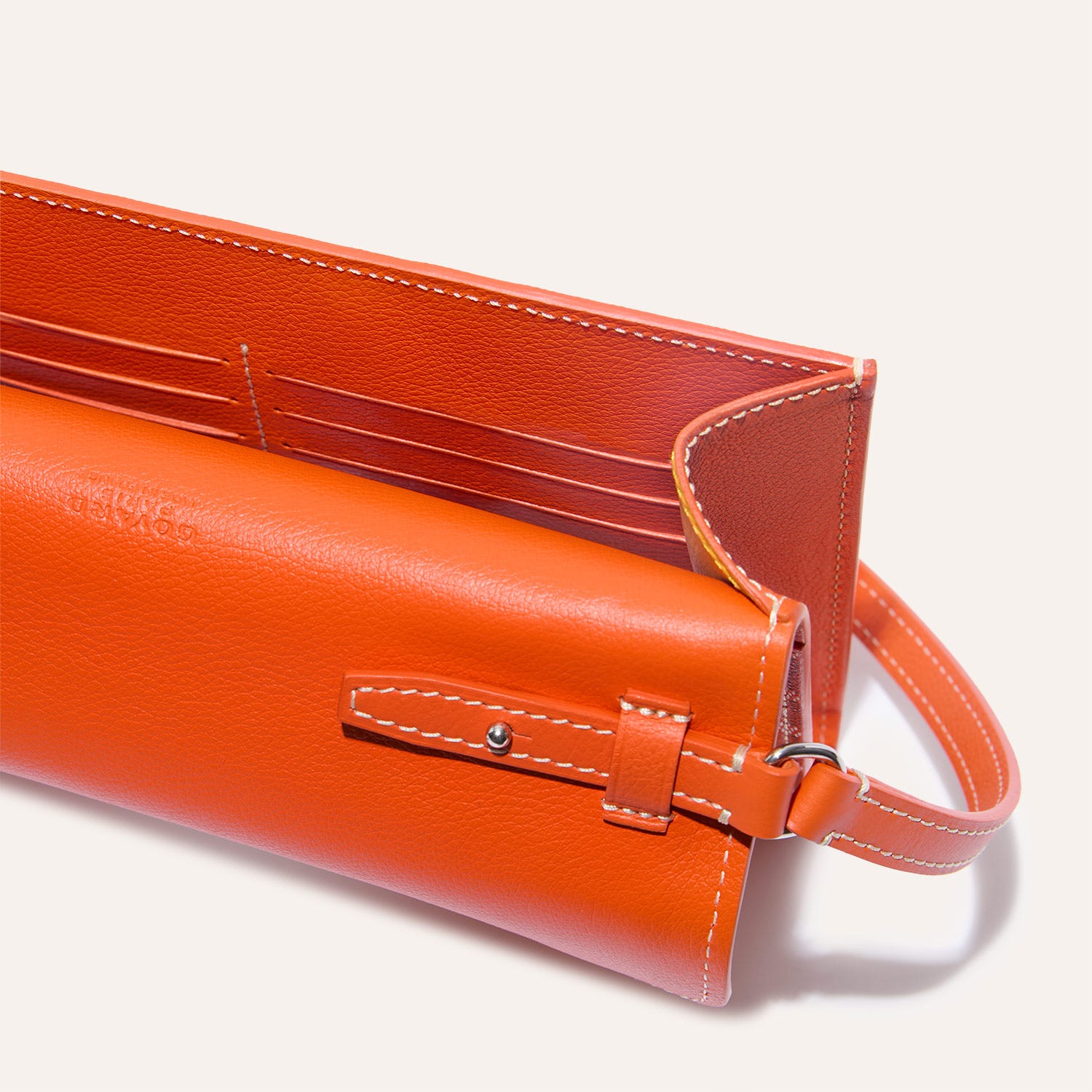 Chypre Wallet-Pouch Stripes and Initials