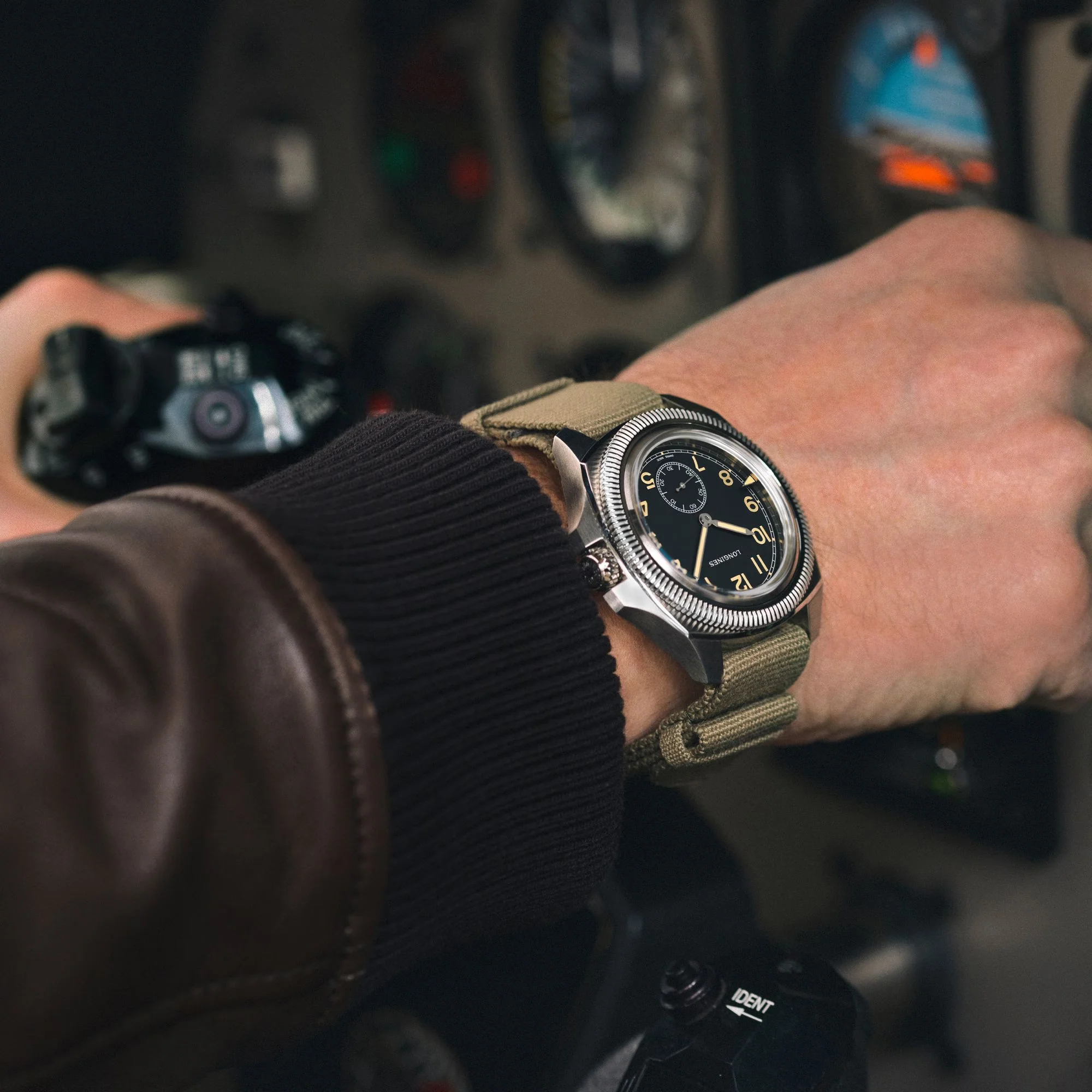 Pilot Majetek Black Dial 43mm Watch L28384539 Box Edition Set