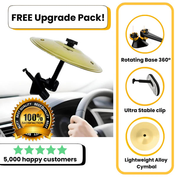 🎶 Make Your Driving More Fun  - Car Mini Drum 🚗