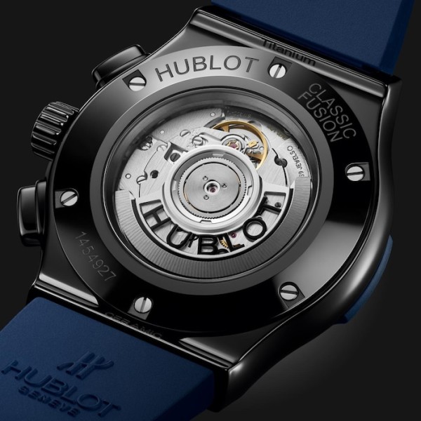 Classic Fusion Men Automatic Blue Rubber Watch 521.CM.7170.RX