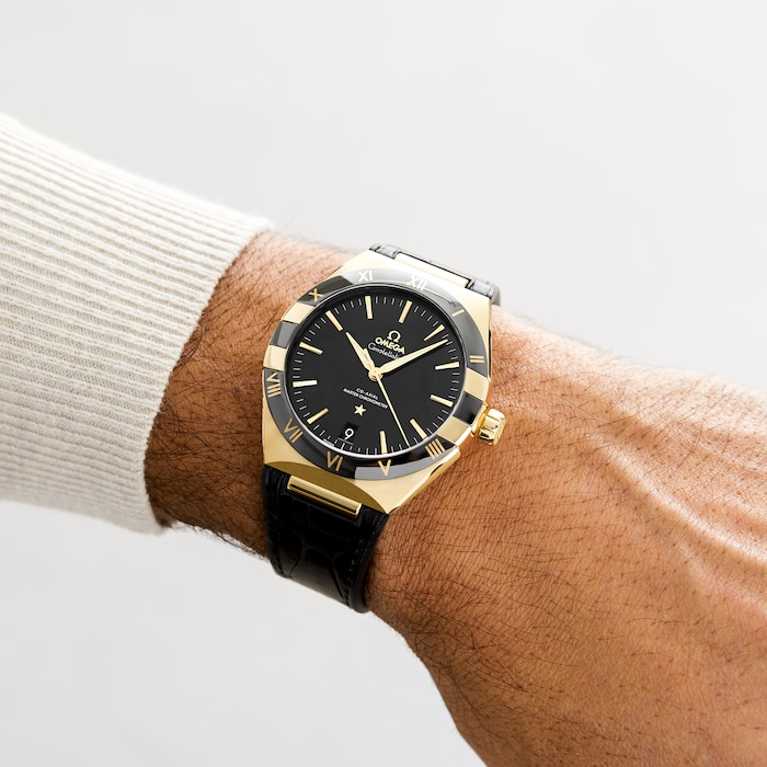 Constellation Co-Axial Master Chronometer 41mm Mens Watch Yellow Gold