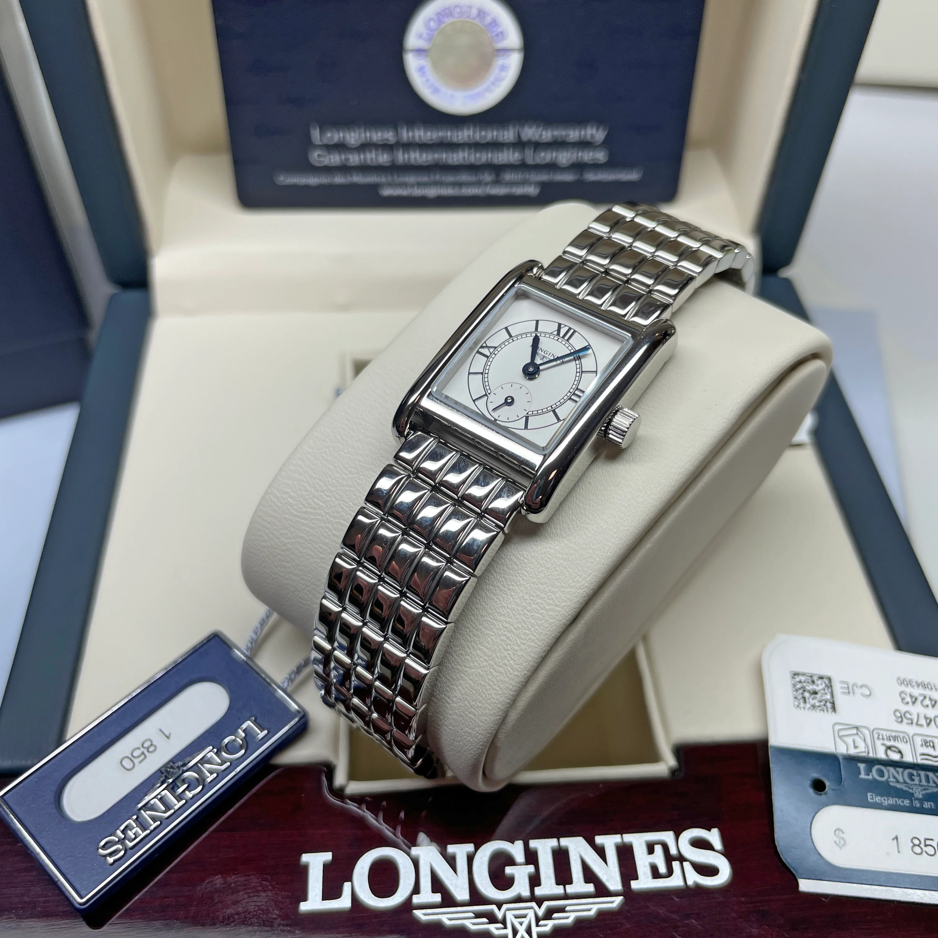 Mini DolceVita Quartz Stainless Steel Watch 21.5x29MM L52004756
