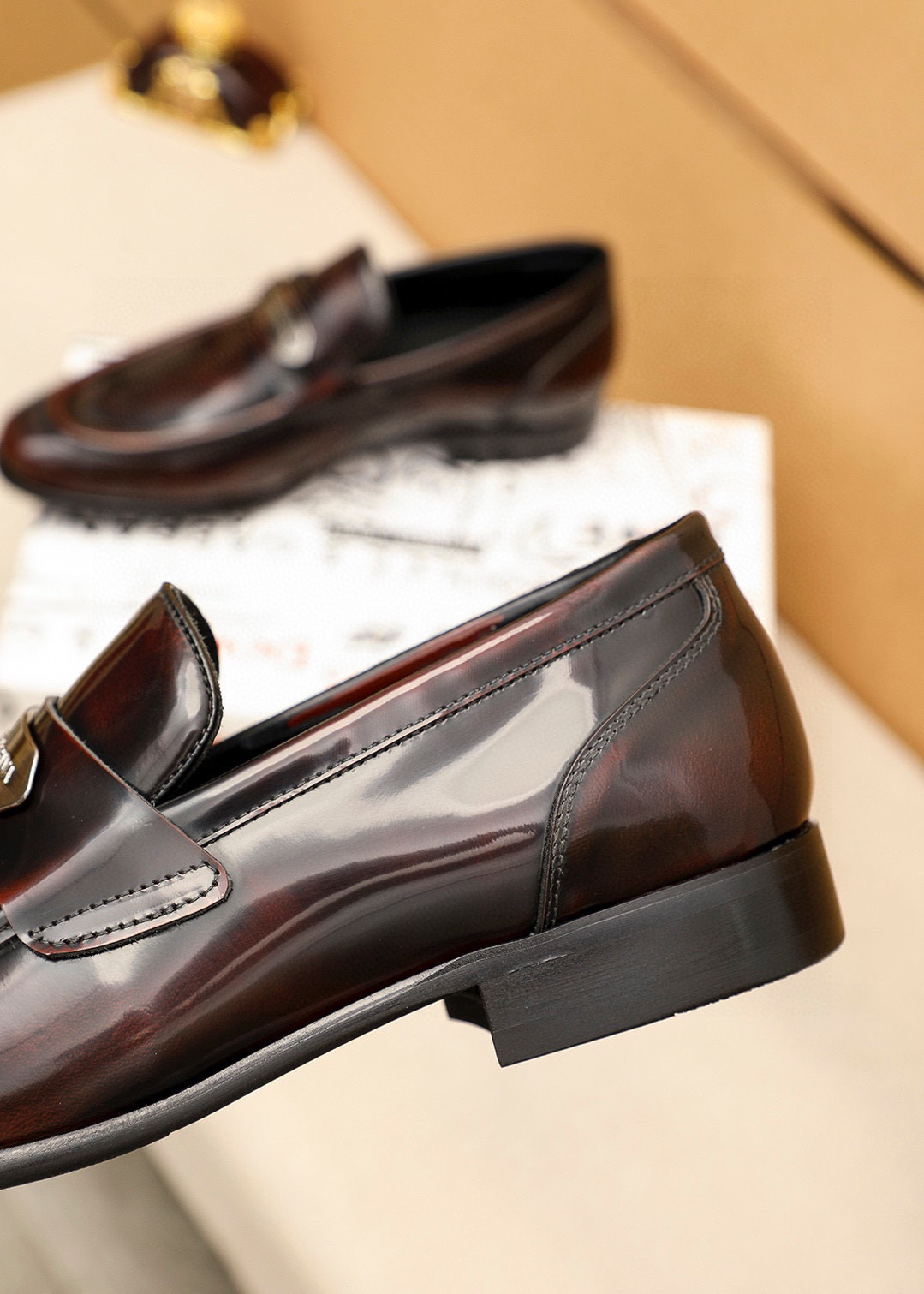 D&G men's leather shoes-52