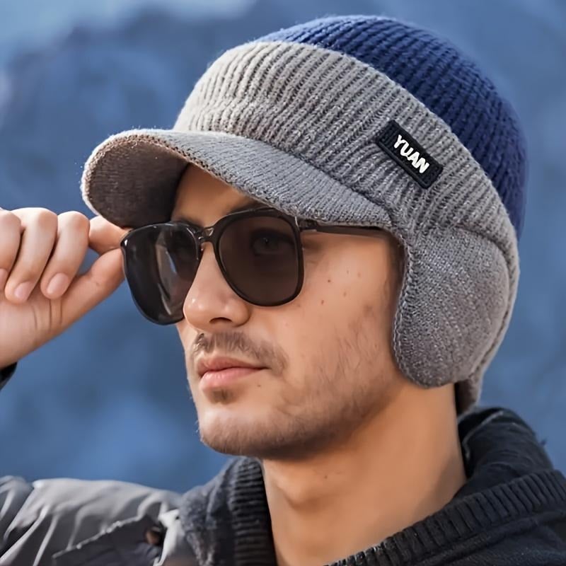 💥2025 HOT SALE❄️ Men's Winter Knitted Earflap Hat