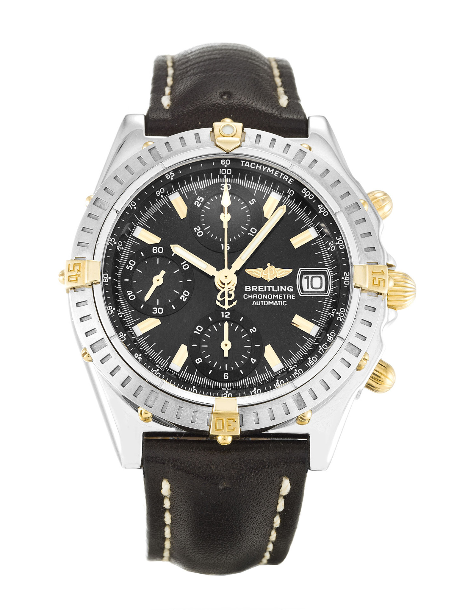 Chronomat Black Dial Stick Markers B13352