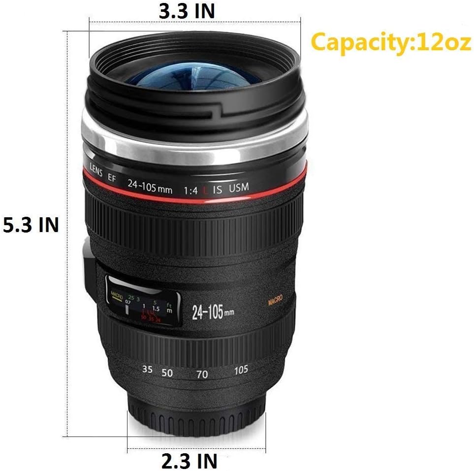 Camera Lens Coffee Mug