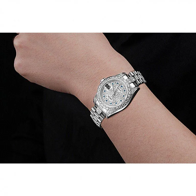 Swiss DateJust Diamond Dial Stainless Steel 622021