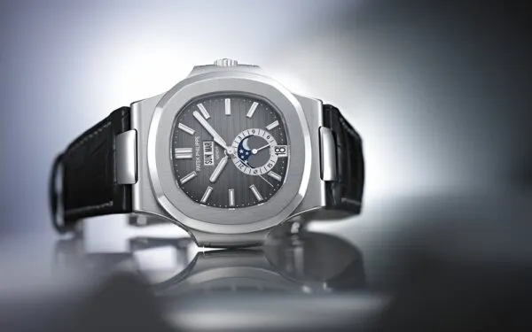 Nautilus 5726A-001 Annual Calendar, Moon phases. 40.5 mm,Steel
