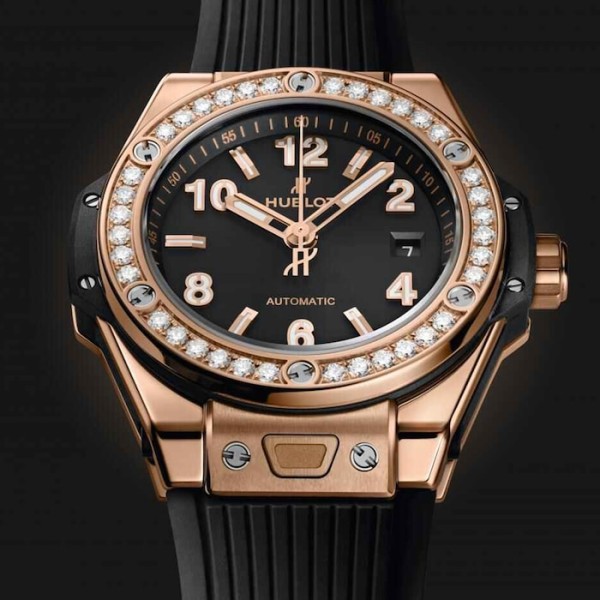 Big Bang Men Automatic Black Rubber Watch 485.OX.1180.RX.1204