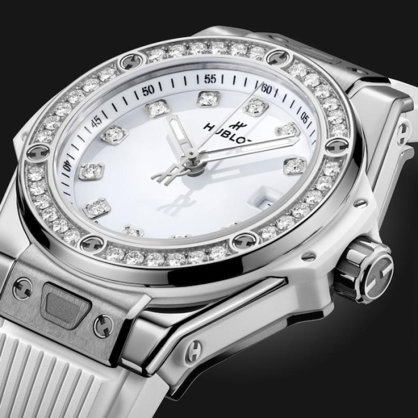 Big Bang Women Automatic White Rubber Watch 485.SE.2210.RW.1204