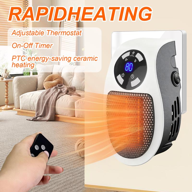 Wall Outlet Space Heater