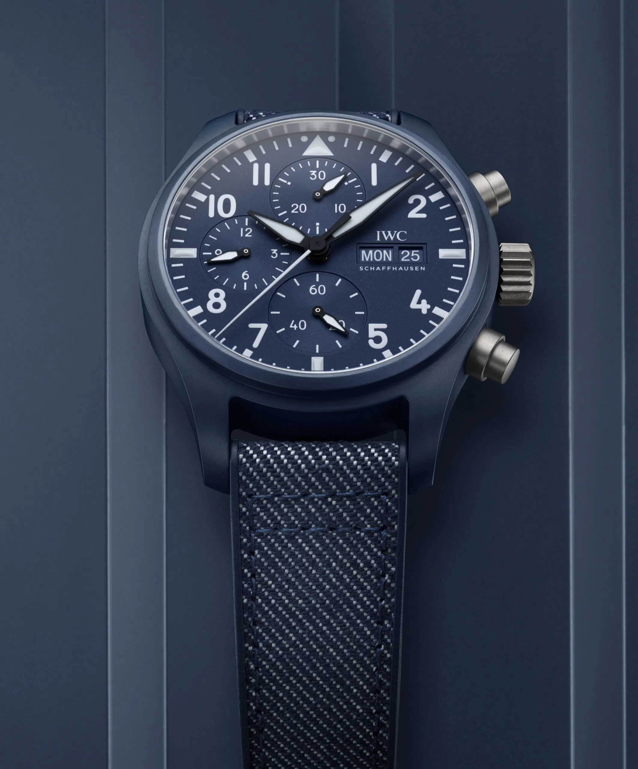 Schaffhausen Pilots watch chronograph 41 top gun oceana iw389404