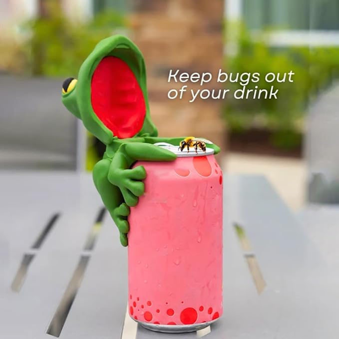Frog Can Cover,Lily Pad Cupholder