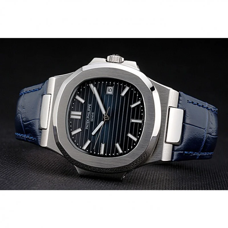 Nautilus 5711/1P Dial Black 40 mm, Stainless Steel