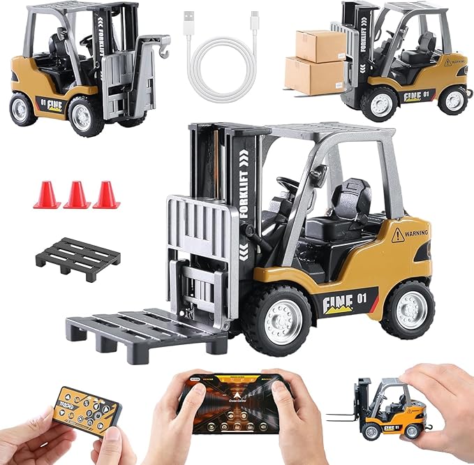 Remote Control RC Forklift Cranes, Engineering Vehicle Fork Truck