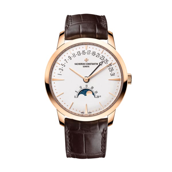 Vacheron Constantin Patrimony Watch Moon Phase Retrograde Date Ref 4010U/000R-B329