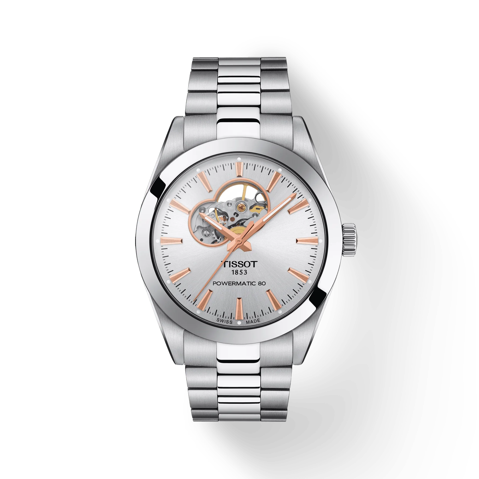 Gentleman Powermatic 80 Open Heart T1274071103101