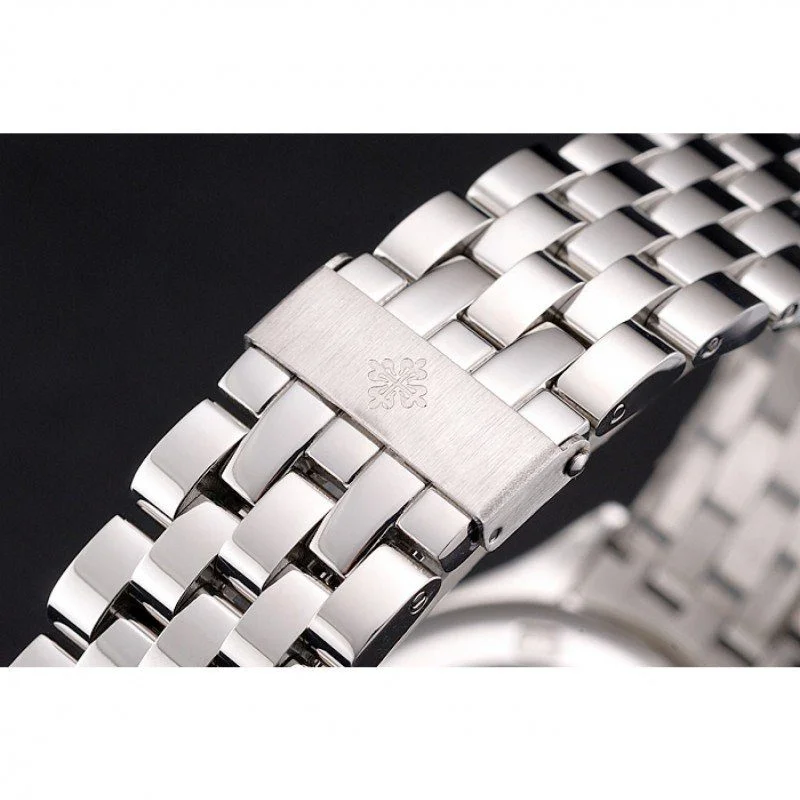 Calatrava Black & Diamond Dial 37 mm, Stainless Steel